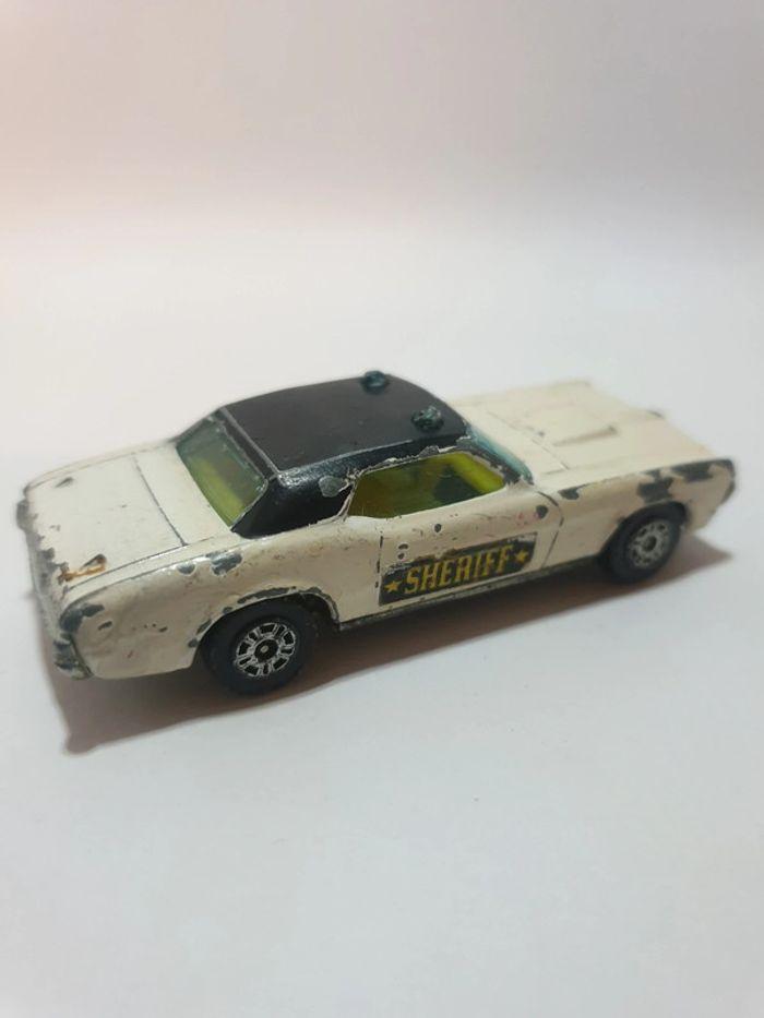 Corgi Juniors Mercury Cougar XR7 Whizzwheels Sheriff - 1/64 Made in Great Britain - photo numéro 6