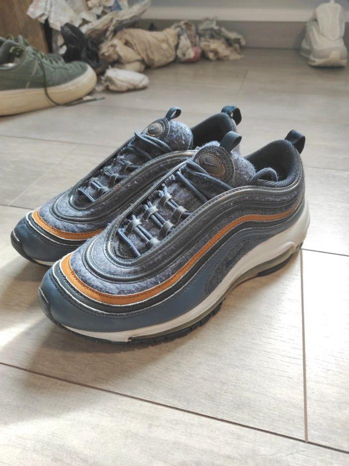 Basket femme Nike air max 97 pointure 39 bleue marine wool thunder blue - photo numéro 2