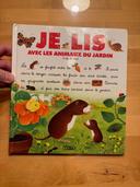 Livre enfant - Je lis avec les animaux du jardin