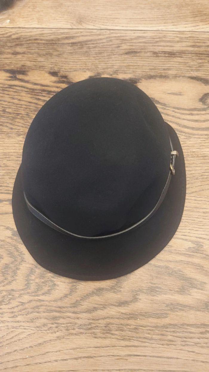 Chapeau noir femme H&M eur M 56cm - photo numéro 8