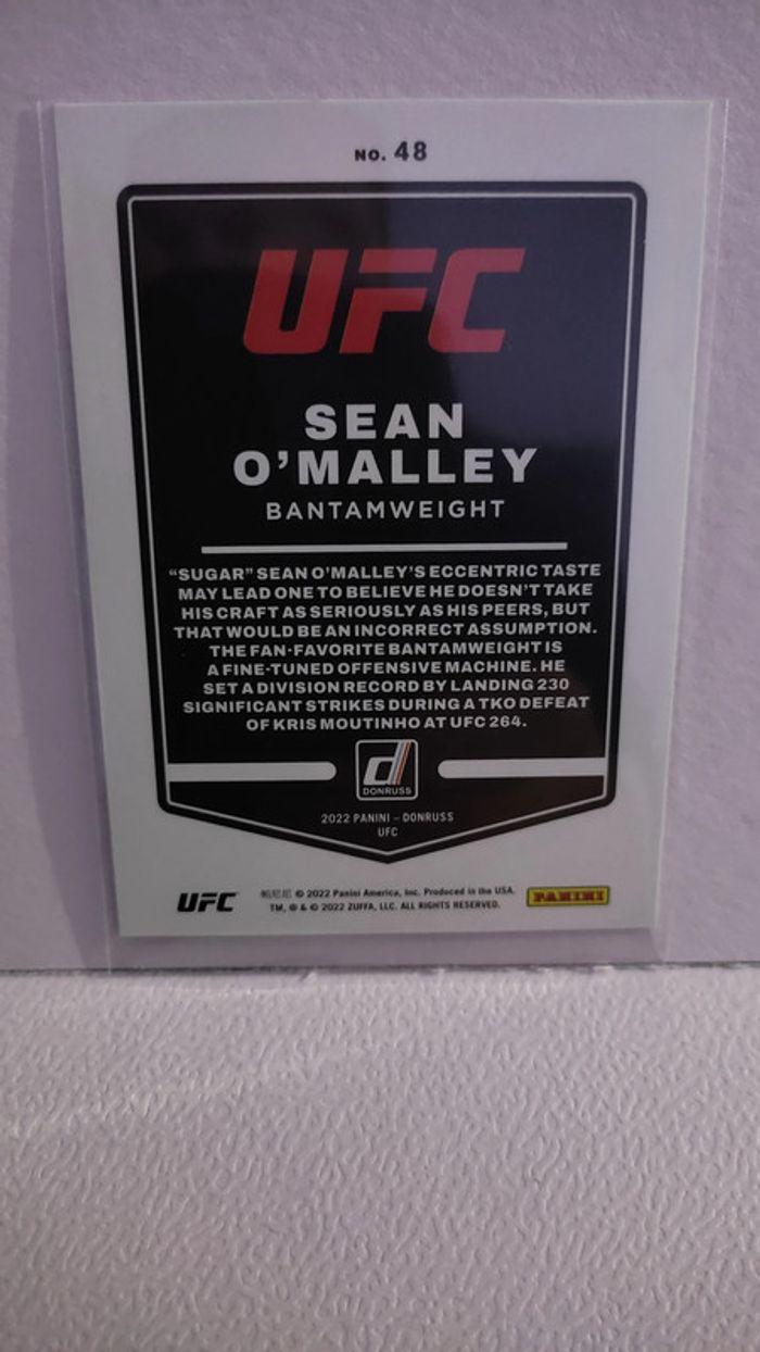 Carte UFC Donruss 2022 Green #48 Sean O'Malley - photo numéro 2