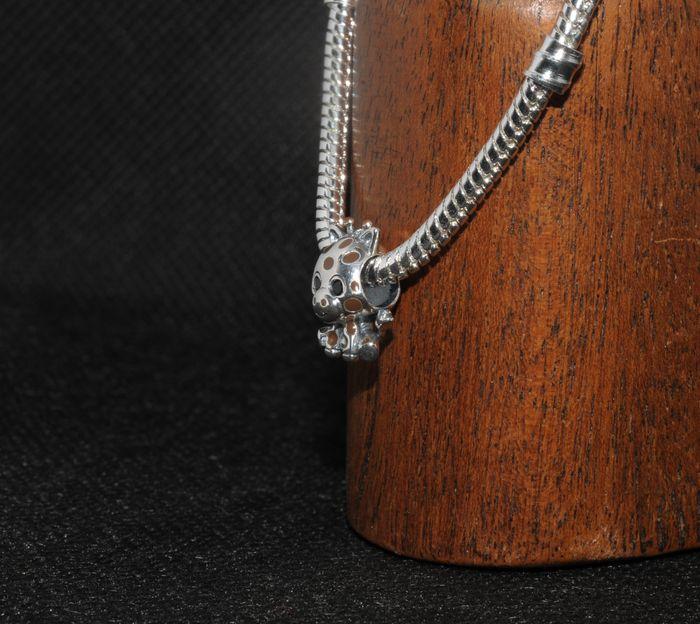 charm girafe en argent - photo numéro 2