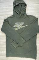 Sweat capuche nike kaki swoosh M