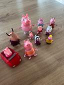 Lot de figurines peppa piG