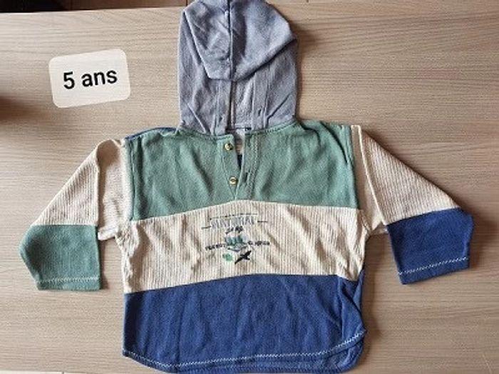 Pull à Capuche 5 ans Garçon