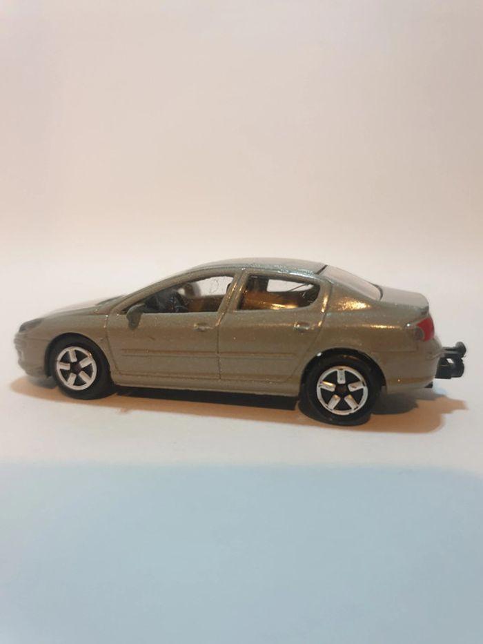 Majorette 205E Peugeot 407 gris argent métallique - 1/61 - photo numéro 10