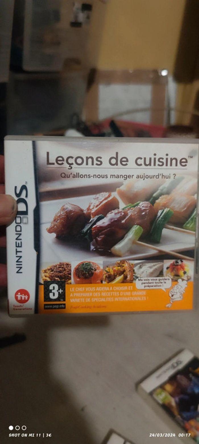 Jeux Leçon de cuisine Nintendo ds - photo numéro 1