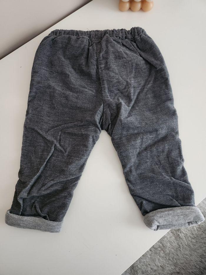 Pantalon en velours 80 cm - photo numéro 2