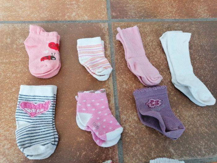 Lot de 10 chaussettes bébé fille - photo numéro 2