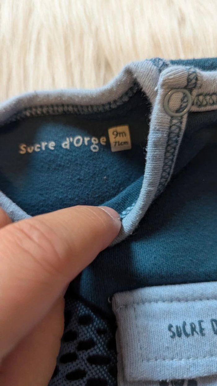 Ensemble jean et Tshirt manches longues, Garçon 9 mois " Sucre d'orge " - photo numéro 5