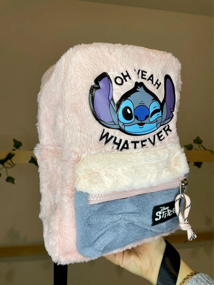 Sac à dos Disney Stitch x Zara rose - photo numéro 4