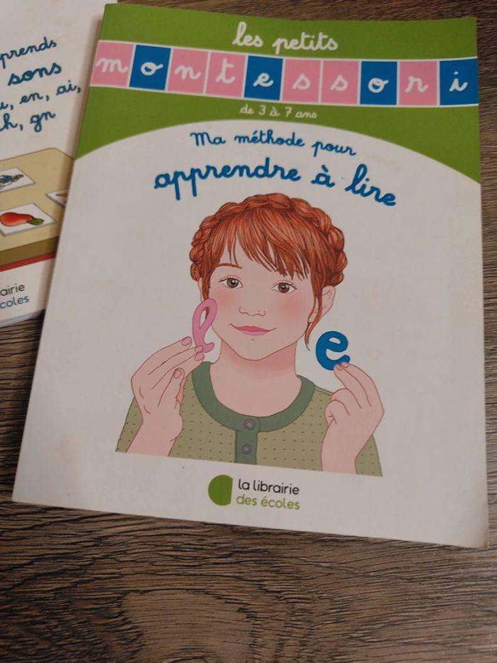 Lot de 2 livres Montessori pour apprendre à lire. - photo numéro 2