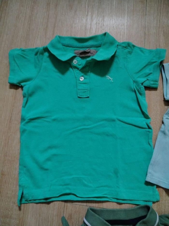 Lot de 3 polos unis 18 mois - photo numéro 7