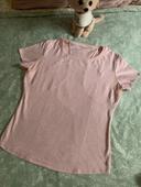 Teeshirt de sport rose taille 42