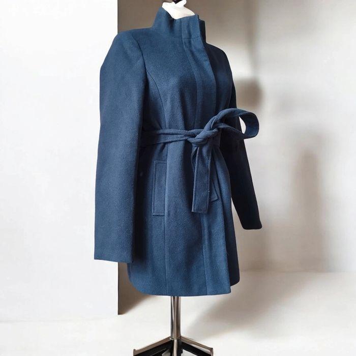 Jolie manteau bleu marine Springfield - photo numéro 1