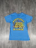 T-shirt School House Rock Knowledge Is Power Licence Ripple Junction Vintage Bleu Taille S Homme