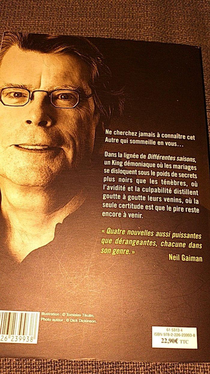 Livre Stephen King  Nuit noire étoiles mortes - photo numéro 2