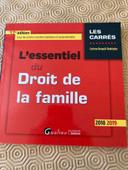 livre l'essentiel du droit de la famille