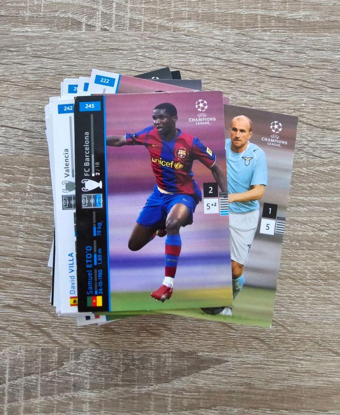 99 cartes de foot champions league - photo numéro 1