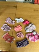 Lot 10 paires de chaussettes rose fille k1