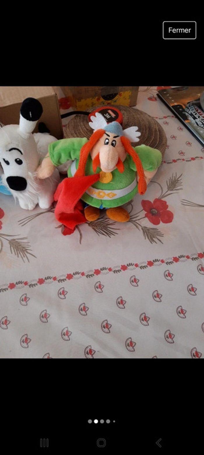 Lot peluche obélix et asterix - photo numéro 2