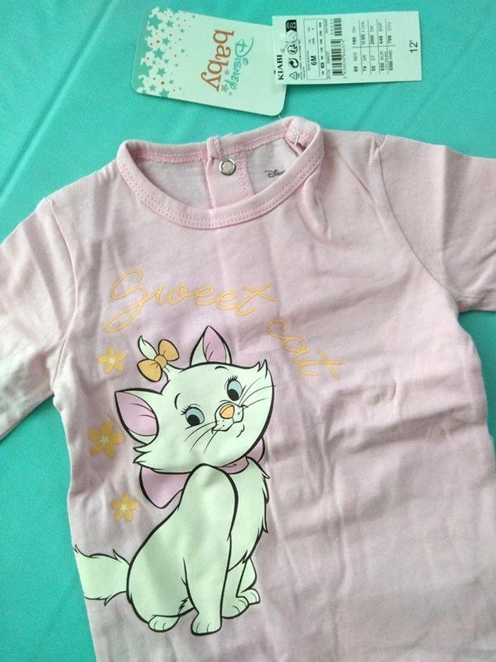 * Pyjama rose en jersey 'Disney' T6M Disney baby #2 - photo numéro 2