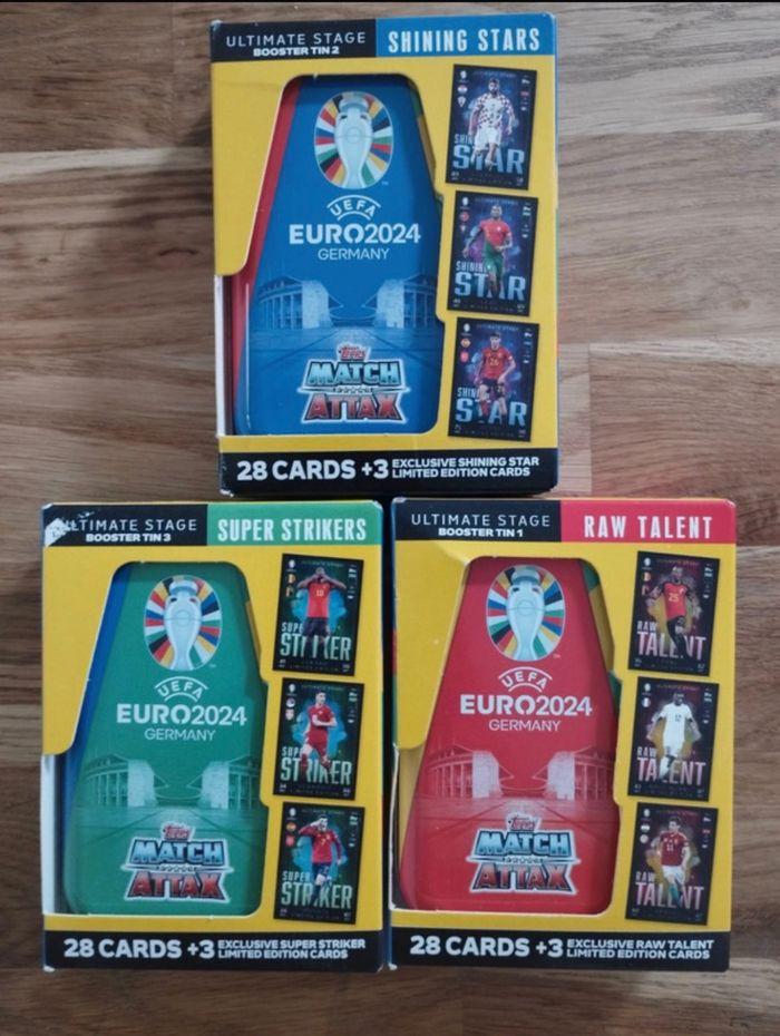 Boîte métal match attax topps - photo numéro 1