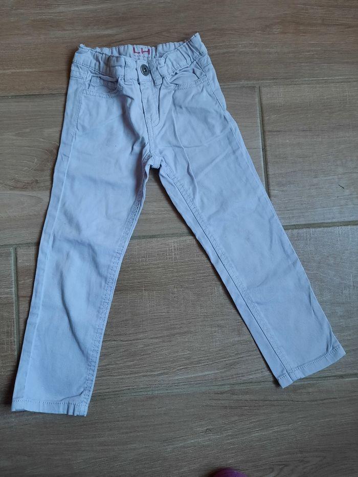 Jeans lilas Taille 3 ans - photo numéro 1