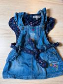 Ensemble robe en jean lee cooper 12 mois