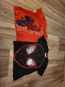 Lot t shirts spiderman