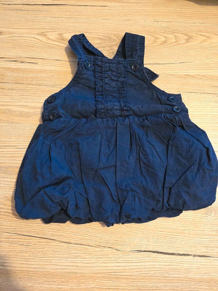 Robe boule marine 3 mois bébé fille