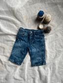 Short en jeans