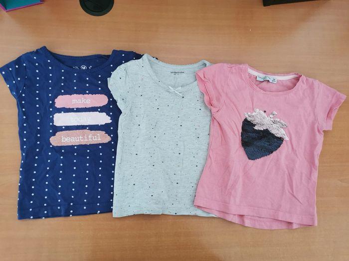 Lot T shirts fille 3 ans