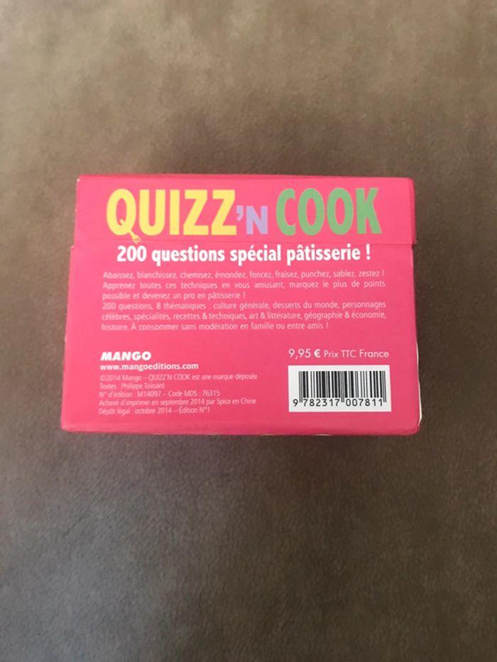 Jeu quizz and cook patisserie - photo numéro 2