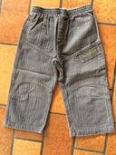 Pantalon garçon (2 ans) sucre d'orge