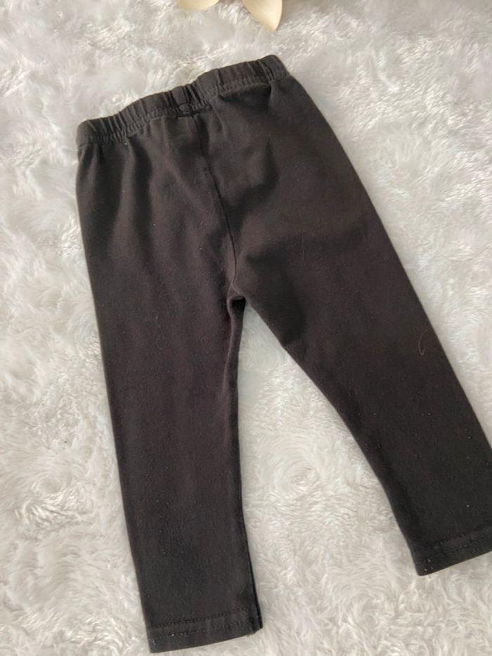 Pantalon leggins gris fonce tbe 1 an - photo numéro 4