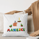 Housse de coussin personnalisé Mario