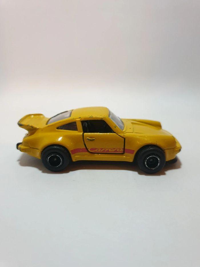 Majorette 209, Porsche 911 Turbo, 1/57, Jaune - photo numéro 5