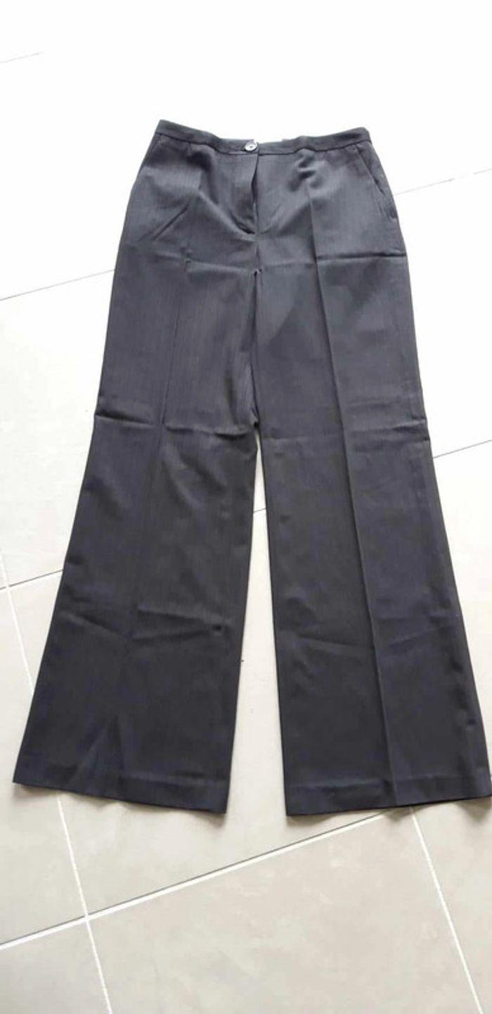 Pantalon noir raye Etam T40 - photo numéro 4