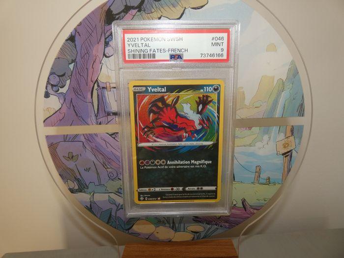 Carte pokémon yveltal Amazing destinées radieuse PSA 9 - photo numéro 1