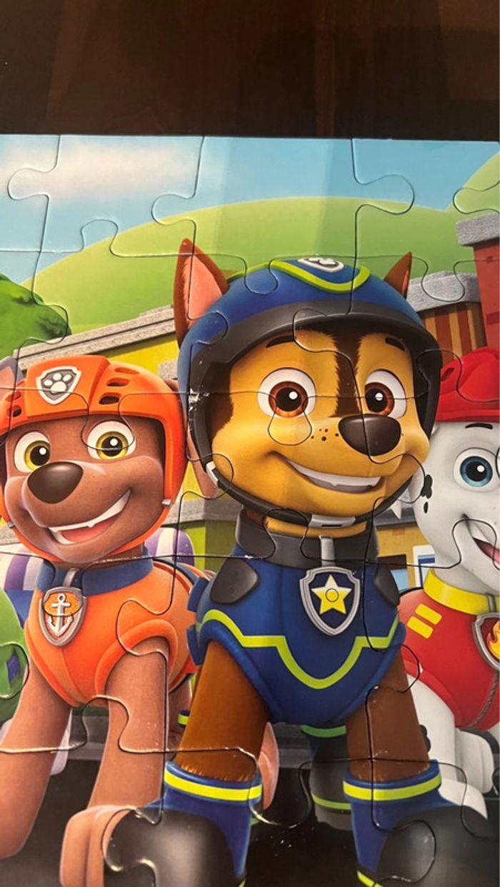 Puzzle pat patrouille paw patrol 35 pièces en bonne état . - photo numéro 7