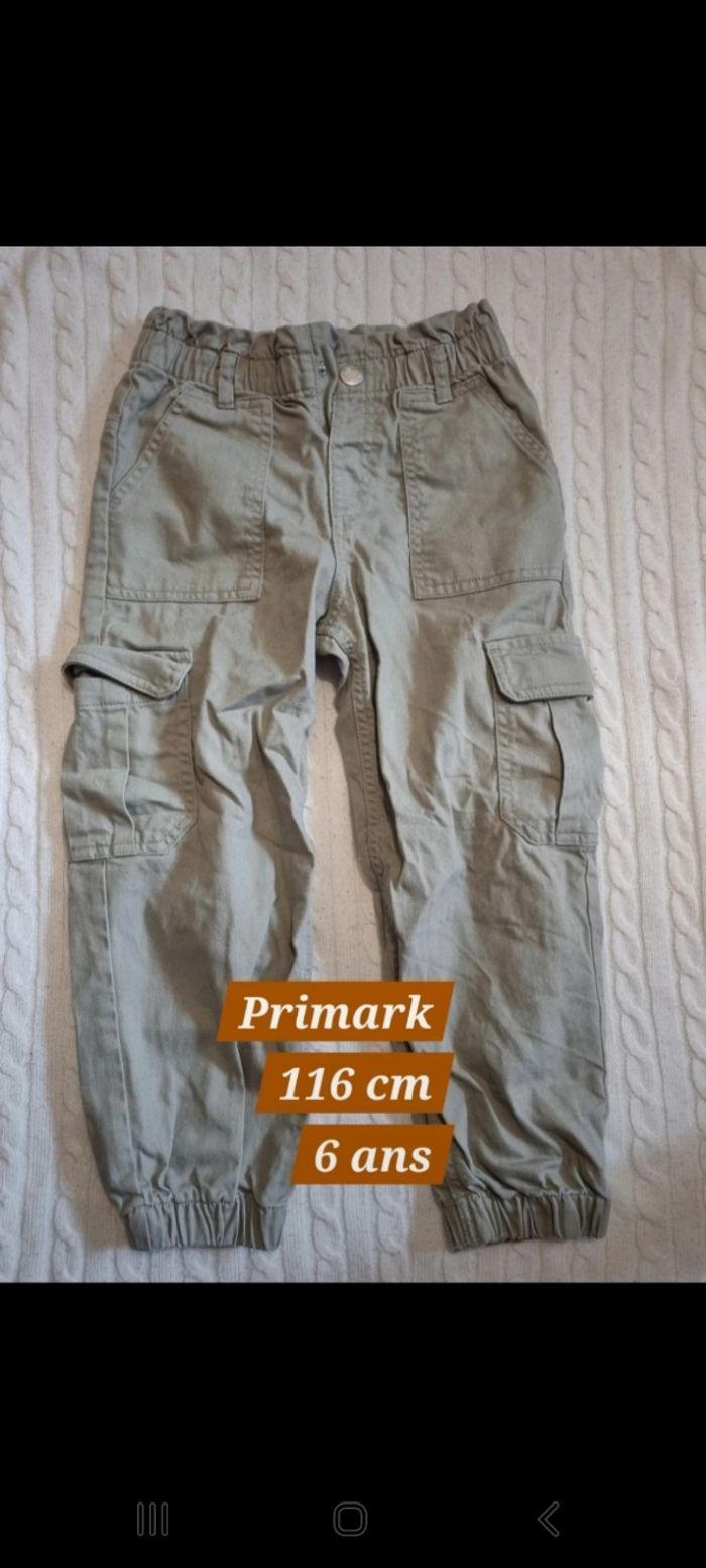 Pantalon kaki avec poche - photo numéro 1