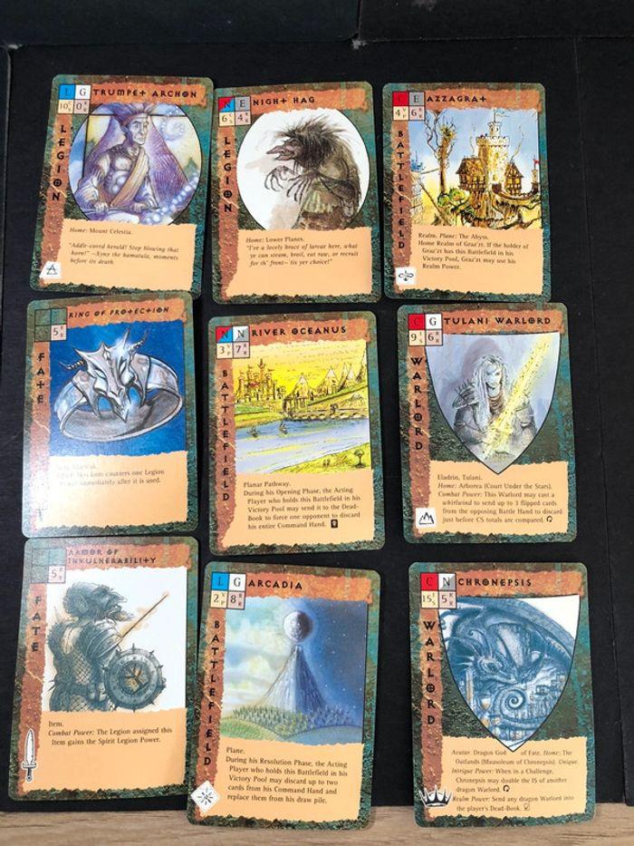 Vintage jeux de cartes tcg blood wars booster pack 1995 - photo numéro 4