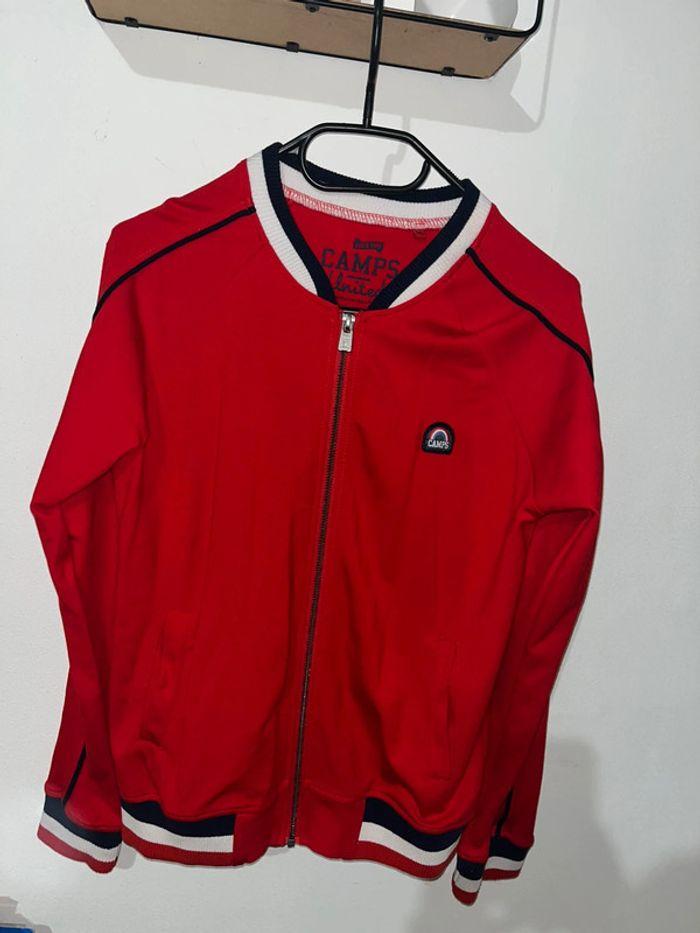 Veste rouge camps taille 38 - photo numéro 1