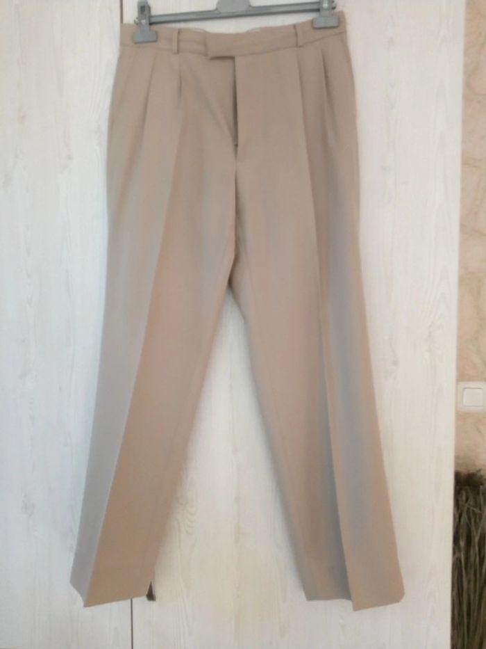 Pantalons de costume  beige - photo numéro 1