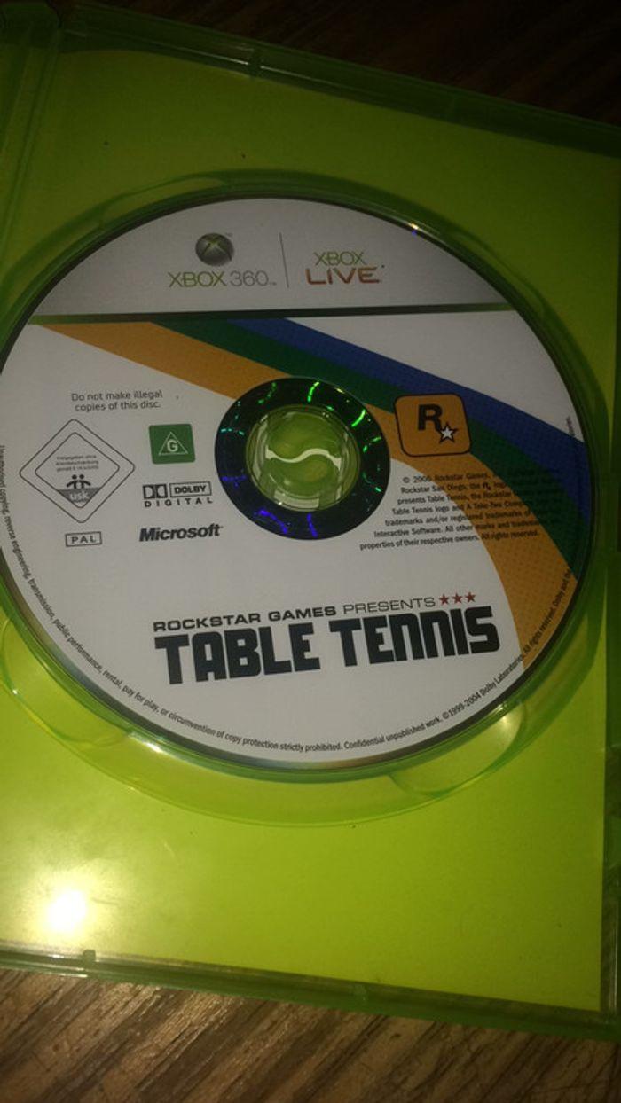 Jeu Xbox 360 tennis de table - photo numéro 3