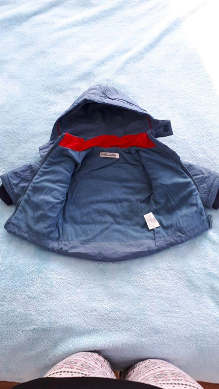 Blouson imperméable doublé polaire Tom et Kiddy 3 mois neuf - photo numéro 6