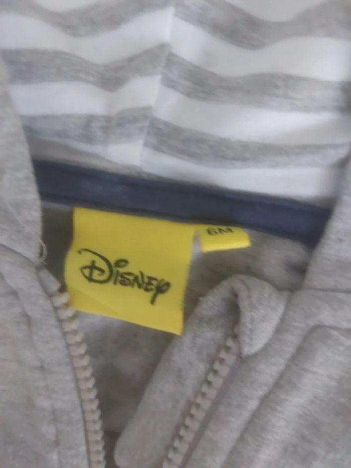 Gilet gris mickey disney 6mois - photo numéro 3