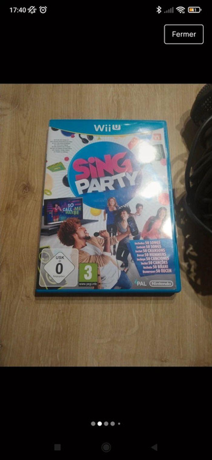 Sing party WiiU - photo numéro 2