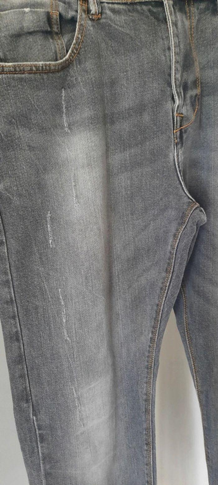 Jeans homme gris taille 42 Status - photo numéro 3